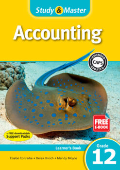 Study & Master Accounting Learner's Book Grade 12 English
