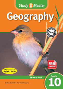 Study & Master Geography Learner's Book Grade 10 English
