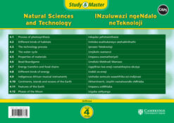 Study & Master INzululwazi ngeNdalo neTeknoloji Ibanga 4 (poster pack - 12 posters in carry case)