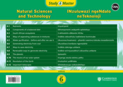 Study & Master INzululwazi ngeNdalo neTeknoloji Ibanga 6 (poster pack - 12 posters in carry case)