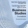 Cambridge IGCSE® and O Level Business Studies Revised Coursebook
