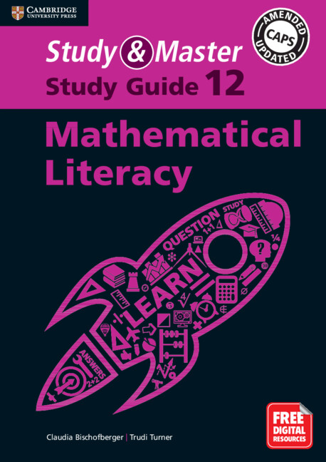 Study and Master Mathematical Literacy Study Guide Grade 12 (Blended) English