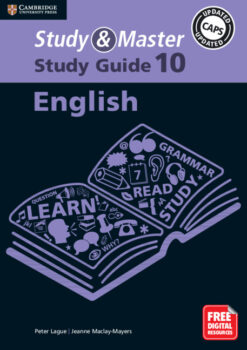 Study and Master English Study Guide Grade 10 (Blended) English