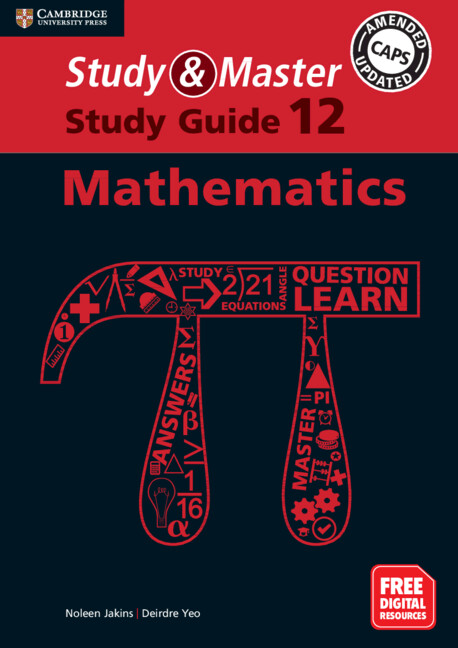 Study and Master Mathematics Study Guide Grade 12 (Blended) English