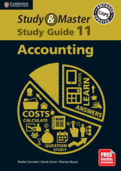 Study and Master Accounting Study Guide Grade 11 (Blended) English