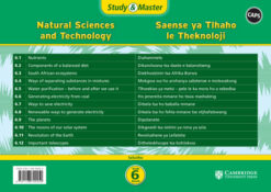Study & Master Natural Sciences and Technology Grade 6 Poster Pack (Sesotho)