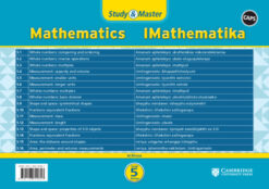 Study and Master Mathematics Level 5/Grade Flashcards (isiXhosa)