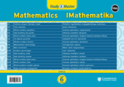 Study and Master Mathematics Level 6/Grade Flashcards (isiXhosa)