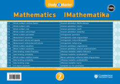 Study and Master Mathematics Level 7/Grade Flashcards (isiXhosa)