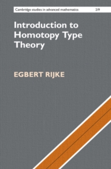 Introduction to Homotopy Type Theory - 9781108844161