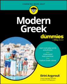 Modern Greek For Dummies - 9781394342747
