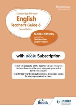 Cambridge Primary English Teacher'S Guide 6 With Boost Subscription