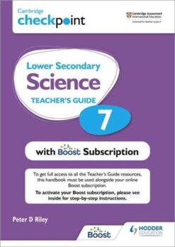 Cambridge Checkpoint Lower Secondary Teacher'S Guide 7 With Boost Subscription