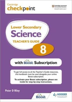 Cambridge Checkpoint Lower Secondary Teacher'S Guide 8 With Boost Subscription
