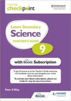 Cambridge Checkpoint Lower Secondary Teacher'S Guide 9 With Boost Subscription