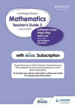 Cambridge Primary Mathematics Teacher'S Guide 3 With Boost Subscription