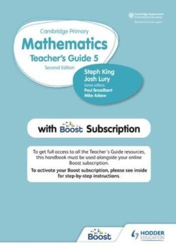 Cambridge Primary Mathematics Teacher'S Guide 5 With Boost Subscription