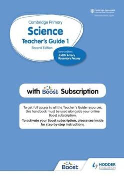 Cambridge Primary Science Teacher'S Guide 1 With Boost Subscription