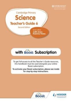 Cambridge Primary Science Teacher'S Guide 6 With Boost Subscription