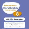 Cambridge Checkpoint Lower Secondary World English Teacher'S Guide 8 With Boost Subscription