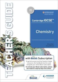Igcse Chemistry Teacher'S Guide With Boost Subscription