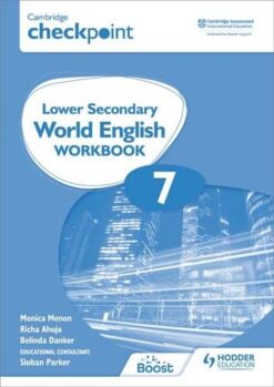 Cambridge Checkpoint Lower Secondary World English Workbook Book 7