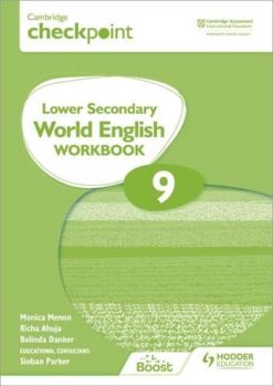 Cambridge Checkpoint Lower Secondary World English Workbook Book 9