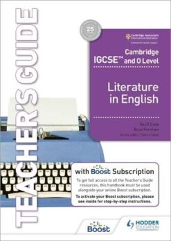 Igcse And O Level Literature In English Teacher'S Guide With Boost Subscription