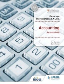 As And A Level Accounting 2Nd Edition