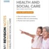 My Revision Notes: Level 1/Level 2 Cambridge National in Health & Social Care: Second Edition - 9781398351240
