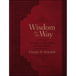 Wisdom For The Way Large Text: 365 Days Of Wise Words For Busy People (Imitation Leather)