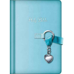 NKJV Blue Hardcover Simply Charming Bible
