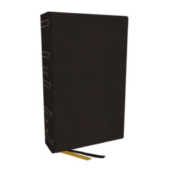 KJV Center-Column Reference Bible Red Letter Black (Genuine Leather)