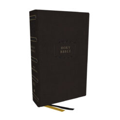 KJV Center-Column Reference Bible Apocrypha Red Letter Black (Imitation Leather)