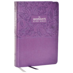 KJV Woman's Study Bible Purple Comfort Print (Imitation Leather)