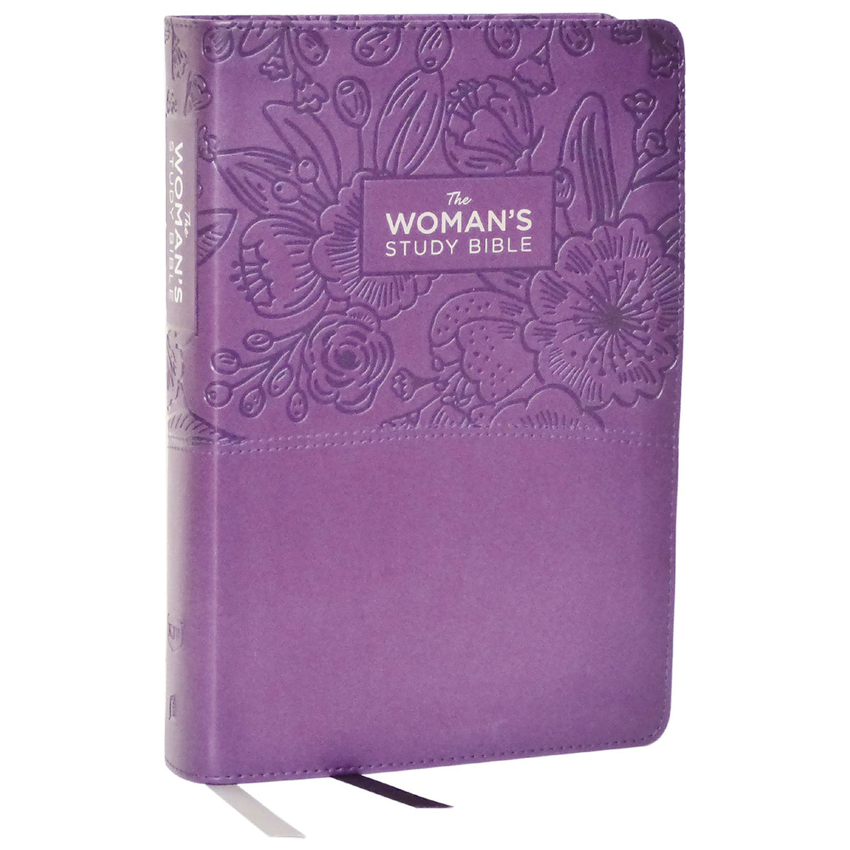 KJV Woman's Study Bible Purple Comfort Print (Imitation Leather)