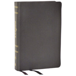 KJV The Woman's Study Bible Indexed Black Comfort Print (Genuine Leather)