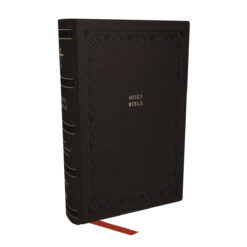 NKJV Compact Paragraph-Style Ref Bible Red Letter Black (Comfort Print)(Imitation Leather)