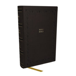KJV Compact Reference Bible Red Letter Black (Comfort Print)(Imitation Leather)