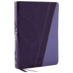 NKJV Study Bible Full-Color Indexed Purple Comfort Print (Imitation Leather)