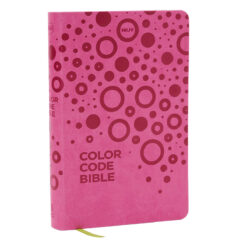 NKJV Pink Imitation Leather Color Code Bible for Kids Comfort Print