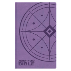 NKJV Purple Imitation Leather Armor of God Children’s Bible Comfort Print