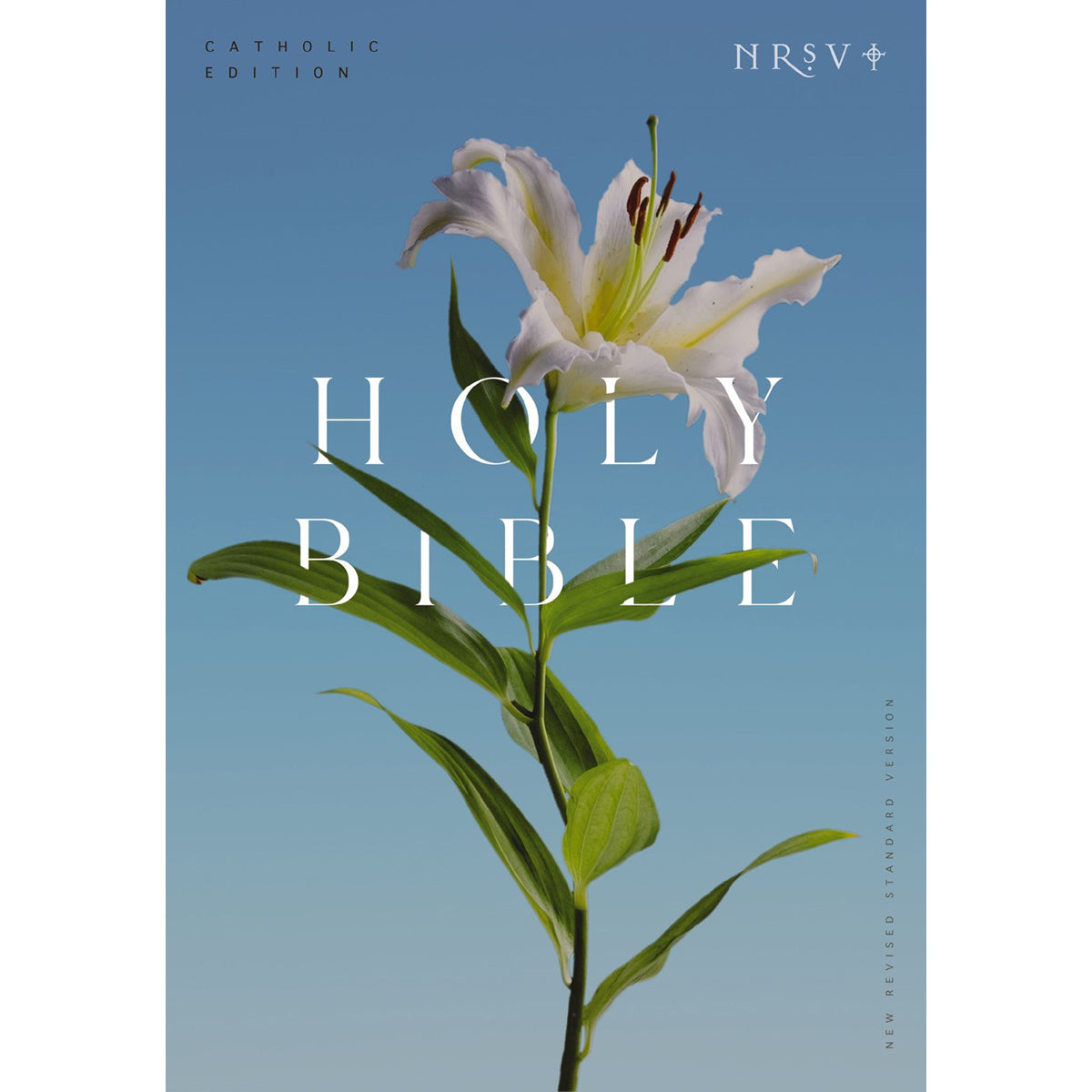 NRSV Easter Lily Hardcover Catholic Edition Holy Bible Global Cover Series