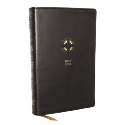 NRSVCE Black Imitation Leather Sacraments of Initiation Catholic Bible Comfort Print