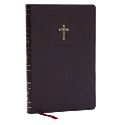 NKJV Black Imitation Leather Value Ultra Thinline Bible Comfort Print