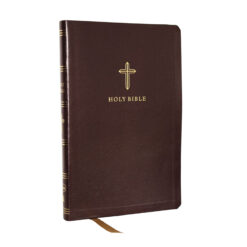NKJV Burgundy Imitation Leather Ultra Thinline Bible Comfort Print