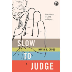 Slow To Judge: Sometimes It's Ok To Listen (Paperback)
