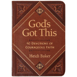 God's Got This: 40 Devotions Of Courageous Faith (Imitation Leather)