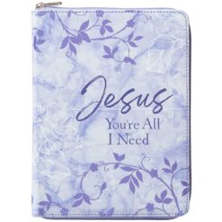 Jesus You're All I Need (Ziparound Devotionals)(Imitation Leather With Zip)