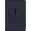 CSB Everyday Study Bible Cross Navy (Imitation Leather)